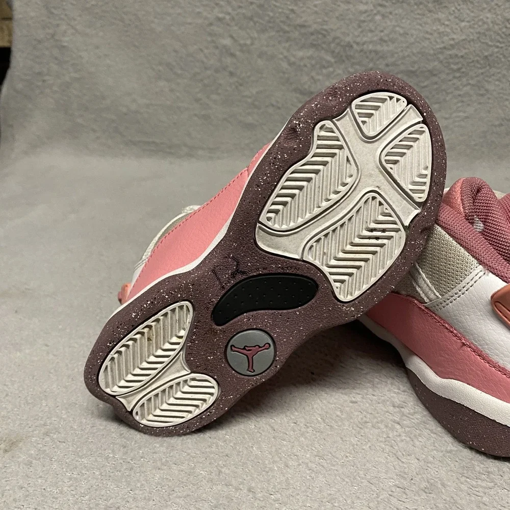 Jordan 6 Rings Toddler 10C Coral Chalk